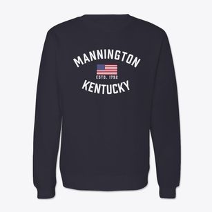 Mannington Kentucky Patriot Crewneck Sweatshirt
