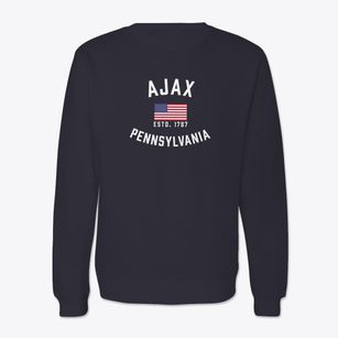 Ajax Pennsylvania Patriot Crewneck Sweatshirt