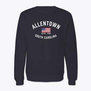 Allentown South Carolina Patriot Crewneck Sweatshirt