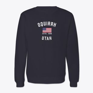 Oquirrh Utah Patriot Crewneck Sweatshirt