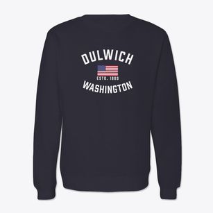 Dulwich Washington Patriot Crewneck Sweatshirt