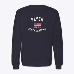 Plyer North Carolina Patriot Crewneck Sweatshirt