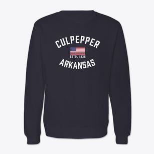 Culpepper Arkansas Patriot Crewneck Sweatshirt