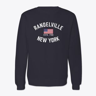 Randelville New York Patriot Crewneck Sweatshirt