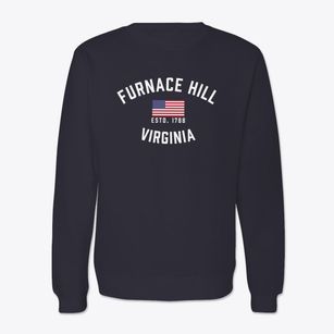 Furnace Hill Virginia Patriot Crewneck Sweatshirt