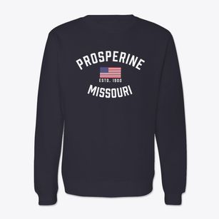 Prosperine Missouri Patriot Crewneck Sweatshirt