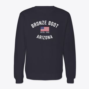 Bronze Boot Arizona Patriot Crewneck Sweatshirt