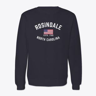Rosindale North Carolina Patriot Crewneck Sweatshirt