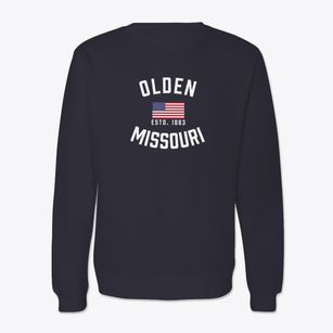 Olden Missouri Patriot Crewneck Sweatshirt