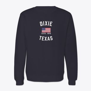 Dixie Texas Patriot Crewneck Sweatshirt