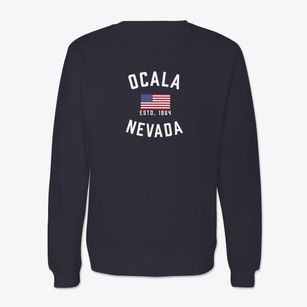 Ocala Nevada Patriot Crewneck Sweatshirt