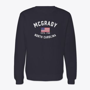Mcgrady North Carolina Patriot Crewneck Sweatshirt