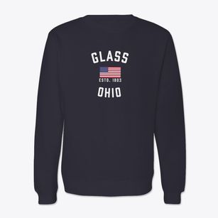 Glass Ohio Patriot Crewneck Sweatshirt