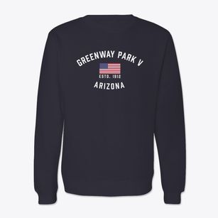 Greenway Park V Arizona Patriot Crewneck Sweatshirt