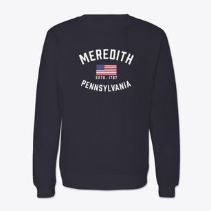 Meredith Pennsylvania Patriot Crewneck Sweatshirt