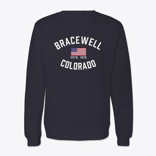 Bracewell Colorado Patriot Crewneck Sweatshirt