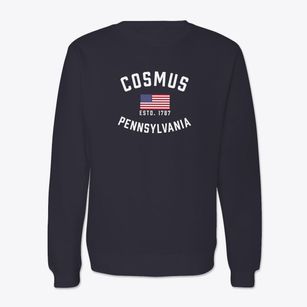 Cosmus Pennsylvania Patriot Crewneck Sweatshirt