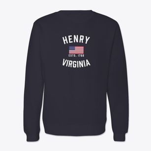 Henry Virginia Patriot Crewneck Sweatshirt
