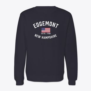 Edgemont New Hampshire Patriot Crewneck Sweatshirt