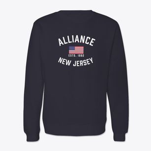 Alliance New Jersey Patriot Crewneck Sweatshirt