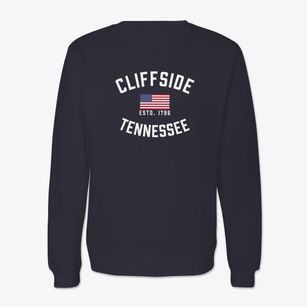 Cliffside Tennessee Patriot Crewneck Sweatshirt