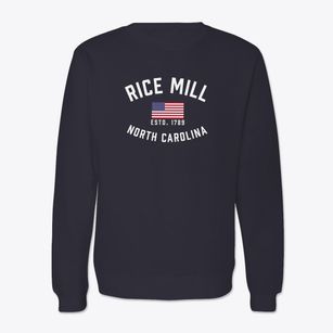 Rice Mill North Carolina Patriot Crewneck Sweatshirt