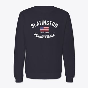 Slatington Pennsylvania Patriot Crewneck Sweatshirt