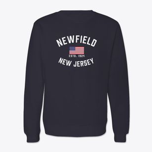 Newfield New Jersey Patriot Crewneck Sweatshirt
