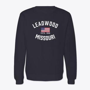 Leadwood Missouri Patriot Crewneck Sweatshirt