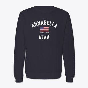 Annabella Utah Patriot Crewneck Sweatshirt