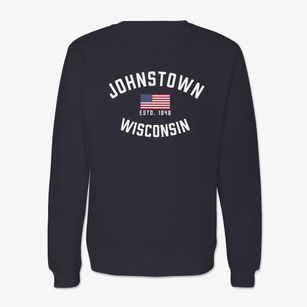 Johnstown Wisconsin Patriot Crewneck Sweatshirt