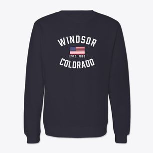 Windsor Colorado Patriot Crewneck Sweatshirt