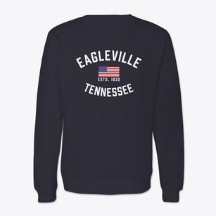 Eagleville Tennessee Patriot Crewneck Sweatshirt