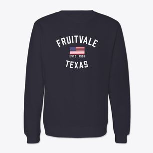 Fruitvale Texas Patriot Crewneck Sweatshirt