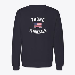 Toone Tennessee Patriot Crewneck Sweatshirt