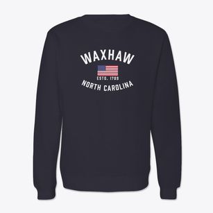 Waxhaw North Carolina Patriot Crewneck Sweatshirt