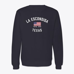 La Escondida Texas Patriot Crewneck Sweatshirt