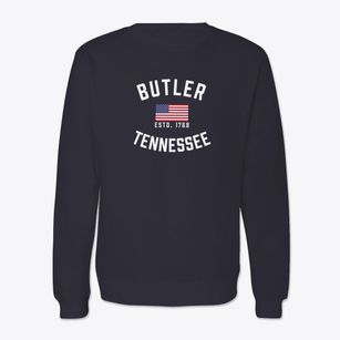 Butler Tennessee Patriot Crewneck Sweatshirt