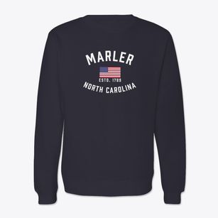 Marler North Carolina Patriot Crewneck Sweatshirt