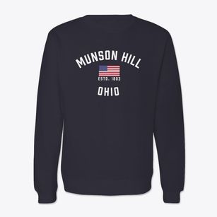 Munson Hill Ohio Patriot Crewneck Sweatshirt