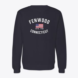 Fenwood Connecticut Patriot Crewneck Sweatshirt