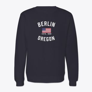 Berlin Oregon Patriot Crewneck Sweatshirt