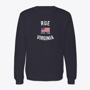 Rue Virginia Patriot Crewneck Sweatshirt