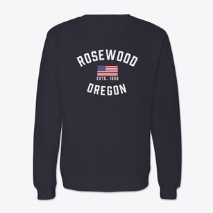 Rosewood Oregon Patriot Crewneck Sweatshirt