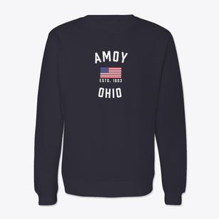 Amoy Ohio Patriot Crewneck Sweatshirt