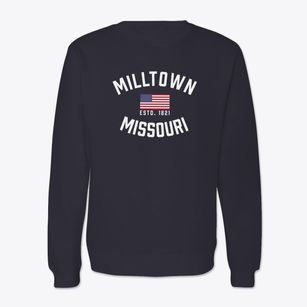 Milltown Missouri Patriot Crewneck Sweatshirt