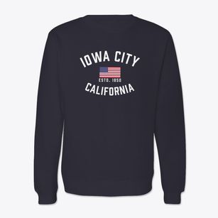 Iowa City California Patriot Crewneck Sweatshirt