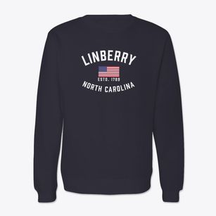 Linberry North Carolina Patriot Crewneck Sweatshirt