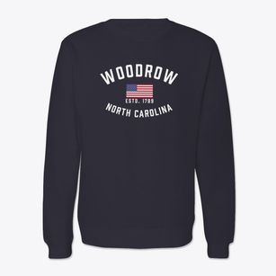 Woodrow North Carolina Patriot Crewneck Sweatshirt