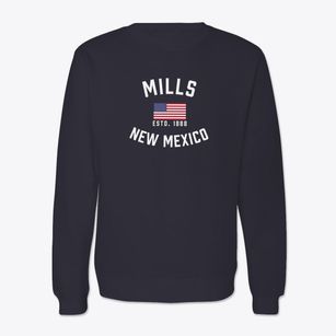 Mills New Mexico Patriot Crewneck Sweatshirt
